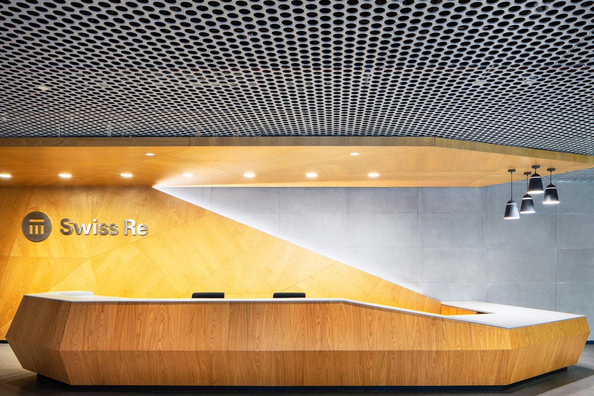 Network Architectural – Durlum Metal Ceiling Swiss Re